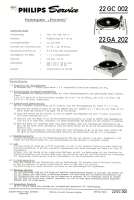 Philips - 22-GA-002-Service-Manual 